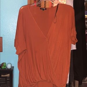 Burnt orange shirt